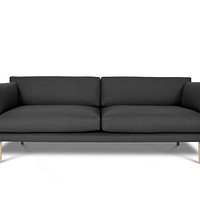 FormelA 客厅沙发 (深灰色、215cm*55cm*95cm、羊毛沙发、4角位)