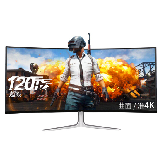 KOIOS K3419UG 34英寸 IPS显示器 (3440×1440、1900R、120Hz、FreeSync、99%sRGB)