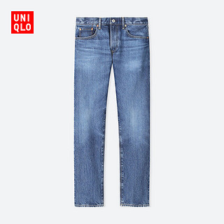 UNIQLO 优衣库 408488 男士直筒牛仔裤