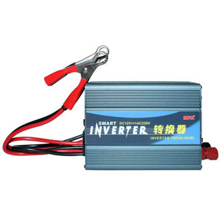 NFA 车载逆变器 7905N 300W 12V转220V 铝壳 兼容交流输出插座 智能风扇 双配线 点烟器/电瓶两用逆变器