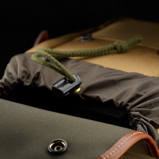 白金汉（Billingham）Delta 经典系列 摄影包 附加袋 一机（卡其色/褐色皮 帆布款）