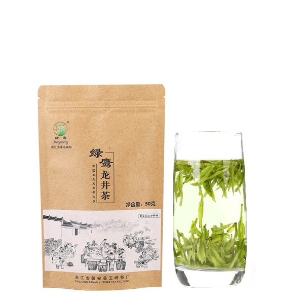 雨前西湖龙井、酸辣粉、香辣鸡排等