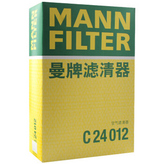 曼牌滤清器 曼牌（MANNFILTER）空气滤清器空气滤芯空滤C24012别克昂科拉1.4T/雪佛兰创酷1.4T