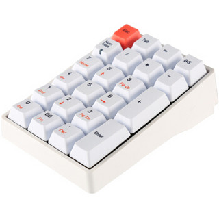 Varmilo 阿米洛 VA22M22键 有线机械键盘 月光白 黑轴 无光