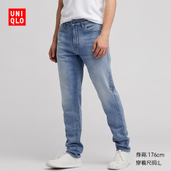 优衣库 男装 EZY DENIM牛仔裤(水洗产品) 413157 优衣库UNIQLO