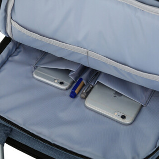 奥维尼 非凡系列 14/15.6英寸双肩背包 电脑包 大容量休闲商务旅游双肩背包BS-003-B 蓝色