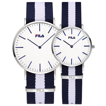 FILA 斐乐 FLM/FLL38-778 情侣石英手表