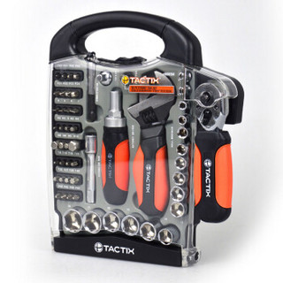 拓为（Tactix） 900154 55件短柄工具 家庭工具套装 小工具套装手动家用组合工具套装 家用组套