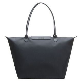 LONGCHAMP 珑骧 女款Le Pliage Néo折叠包系列黑色织物长柄购物袋 1899 578 001