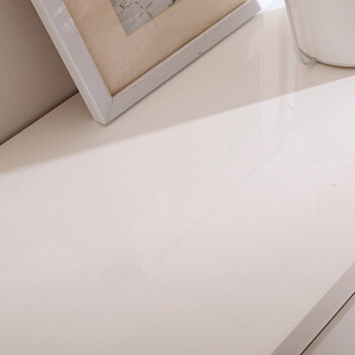 香可 创意桌上伸缩小书架 置物架收纳架可移动暖白色