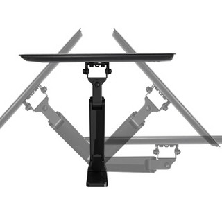 NB F400（50-60英寸）显示器电视挂架电视支架左右旋转伸缩上下升降气弹簧支架壁挂架黑色