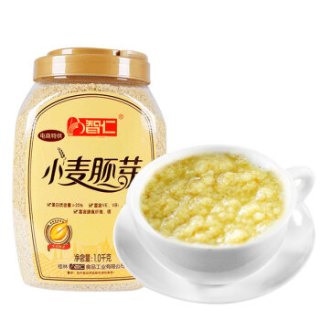 商品智仁 小麦胚芽片粉 1000g 谷物早餐胚芽片 原味麦片