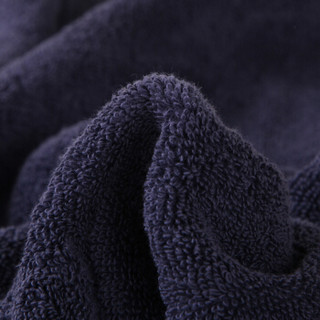 梦特娇（Montagut）毛巾家纺 纯棉毛圈素色精梳埃及长绒棉毛巾3条 柔软吸水 浅灰/深灰/藏青 90g 32*70cm