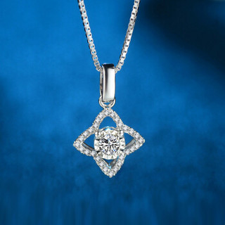 LANHO 蓝色多瑙河 玲珑之心系列 HD014D 钻石吊坠 15分 无色钻石
