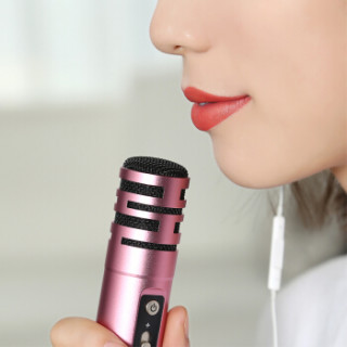 【boleb40i麦克风】声佰乐(bole)b-40i 手机唱吧麦克风 电脑唱歌迷你