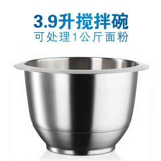 博世（BOSCH）料理机厨师机配件料理搅拌碗不锈钢盆家用商用MUZ5ER2不锈钢色