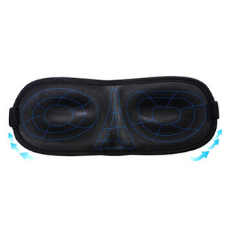 伴侣行 3D立体睡眠眼罩 轻薄透气遮光眼罩 男女通用 旅行用品 BL1004