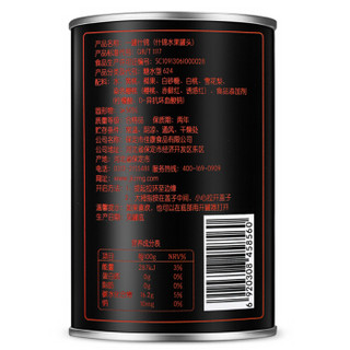 芝麻官 休闲零食 糖水什锦罐头 425g/罐 水果罐头