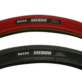 玛吉斯自行车外胎（MAXXIS）700X23C SIERRA-M202钢丝（红）