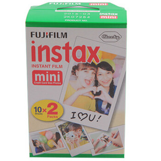 富士INSTAX 立拍立得 一次成像相机 MINI7s相机 蓝 入门套餐(20张胶片)