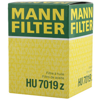 曼牌滤清器 曼牌（MANNFILTER）机油滤清器机滤HU7019ZM汉兰达凯美瑞RAV4皇冠普拉多雷克萨斯ESGS