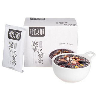 明安旭 魔芋代餐粥黑芝麻糊500g （50g*10）核桃黑豆粉即食燕麦片五谷杂粮营养早餐代餐粉