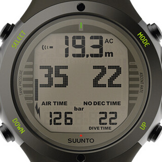 颂拓(SUUNTO)潜水表松拓suunto D6I NOVO STEALTH水肺潜水自由潜水表灰色SS021954000