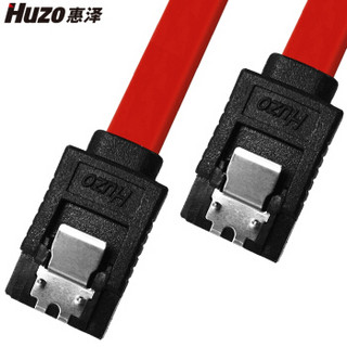 惠泽(Huzo) SATA3硬盘数据线0.5米 红色 (直对直/HZ-S1602 )