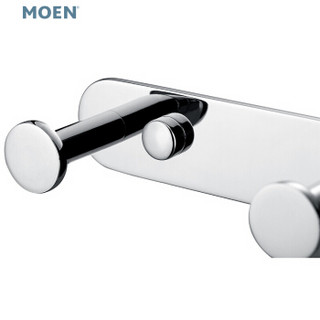 MOEN 摩恩 浴室挂件卫生间挂件铜衣钩排钩四头单排挂衣帽钩五金ACC9946