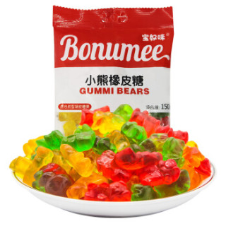 商品bonumee 宝奴咪 小熊橡皮糖 150g 袋装