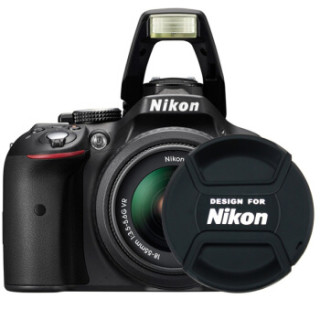 天气不错 67mm尼康镜头盖 适合Nikon D7100/D7200/D3300/D5300/D5200等单反相机/18-140mm/18-105/16-85等