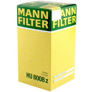 曼牌滤清器 曼牌(MANNFILTER)机油滤清器HU8008z(F-Type3.0 /XF3.0/发现45.0/揽胜运动版5.0/)厂家直发