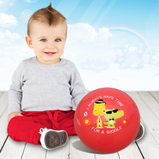 费雪(Fisher Price)玩具 宝宝玩具球 8寸拍拍球儿童小皮球(赠送打气筒)F0518
