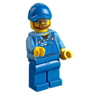 lego乐高city城市系列60081卡车拖车