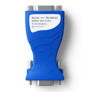 胜为（shengwei）DCP-2125C RS232转RS485/RS422双向通信协议转换器 全双工无源 RS232转485/422转换器