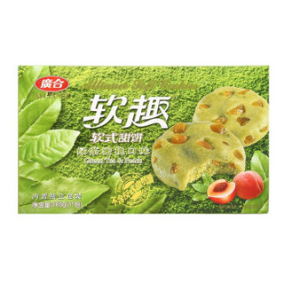 广合 软趣 软式甜饼绿茶蜜桃口味 165g