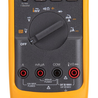 FLUKE 福禄克 F87V 掌上型数字万用表真有效值 多用表 仪器仪表