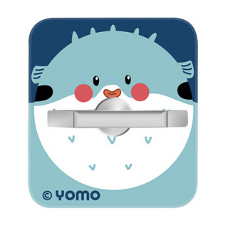 YOMO 原创插画手机指环支架/金属指环扣支架/防丢防摔手机平板支架 适用于苹果手机/安卓手机 胖小豚