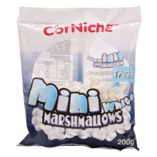 CorNichE 可尼斯迷你白棉花糖200g 袋装(200g)【报价价格评测怎么样