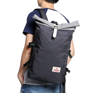 SVVISSGEM 双肩包 商务休闲大容量背包韩版双肩男包iPad平板时尚书包户外旅行包 SA-9924C 黑色