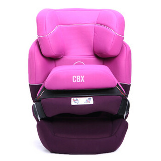 cybex AURA- FIX 宝宝汽车儿童安全座椅 适合约9个月-12岁（紫雨粉）