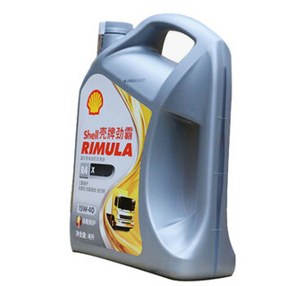 壳牌（Shell）劲霸柴机油 Rimula R4 X 15W-40 4L 汽车用品