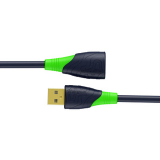 胜为（shengwei）USB2.0延长线公对母 数据连接线工程级阻燃镀金双磁环 电脑U盘读卡器键鼠转接线3米FUC-2030