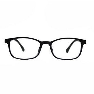 云忆 防蓝光 防辐射办公游戏平光护目眼镜1703-3054 COL.1纯黑色