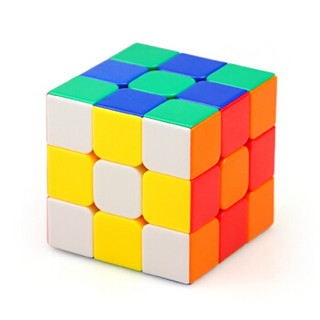 商品圣手彩虹三阶魔方 3阶比赛专用免贴纸不褪色魔方益智减压玩具