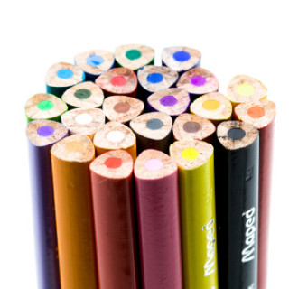 马培德(maped)36色水溶性彩色铅笔铁盒装 836017