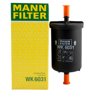 曼牌滤清器 曼牌（MANNFILTER）燃油滤清器汽油滤芯汽油滤WK6031M标致3008308408腾翼C30DS5DS6