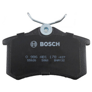 BOSCH 博世 刹车片后片 大众高尔夫/帕萨特/朗逸/宝来/新桑塔纳/昕锐/世嘉/奥迪A4/A6/标致307 0986AB1178