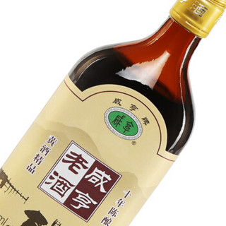 Xianheng 咸亨 老酒 十年陈酿 半甜型 绍兴黄酒 500ml*6瓶 整箱装