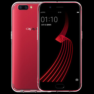 毕亚兹(BIAZE) OPPO R11手机壳/保护套 全包防摔透明软壳 清爽系列 JK230-透明白